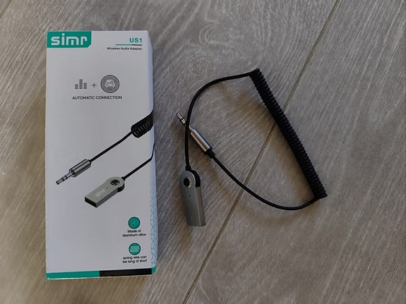 Bluetooth AUX -sovitin + Type-C AUX -kaapeli