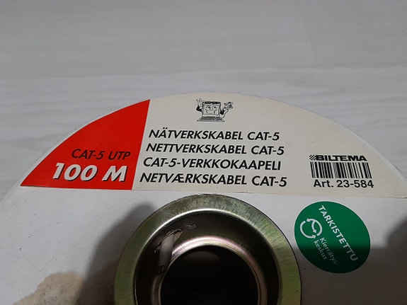 Ethernet-kaapelia