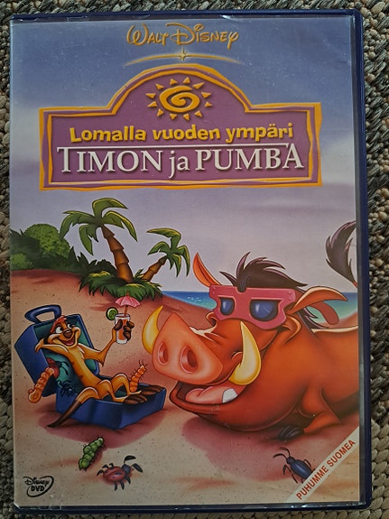 Lomalla vuoden ympäri timon ja pumba dvd