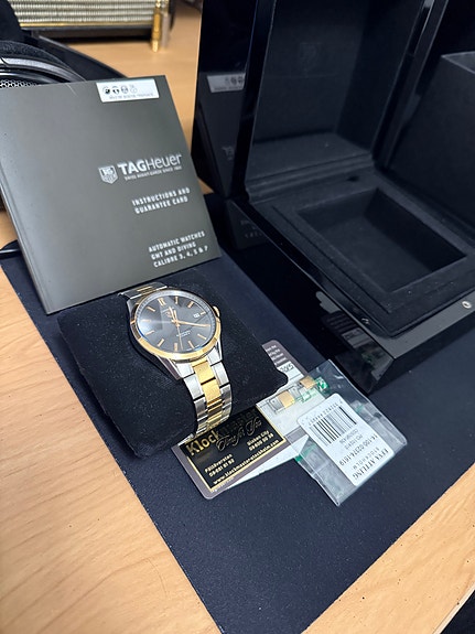 TAG Heuer Carrera Calibre 5 kulta/teräs 18k
