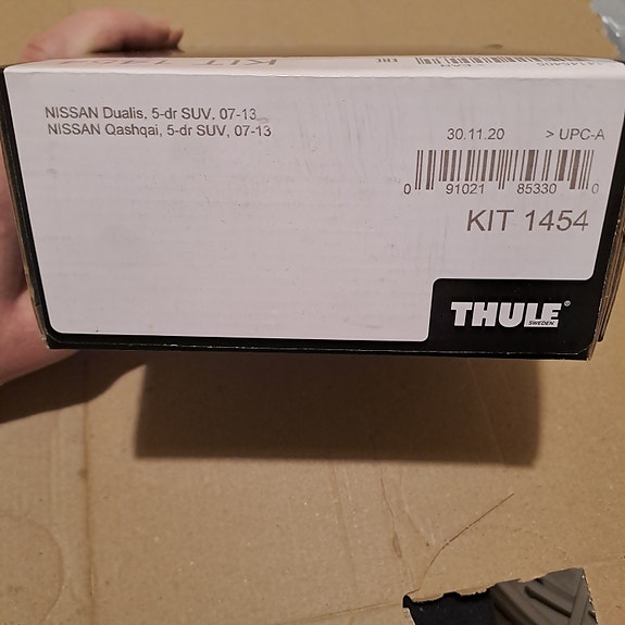 Thule 1454 jalkasarja Nissan Qashgai