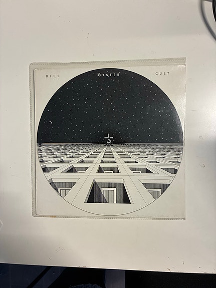 Blue Öyster Cult LP-vinyyli, 1972 CBS