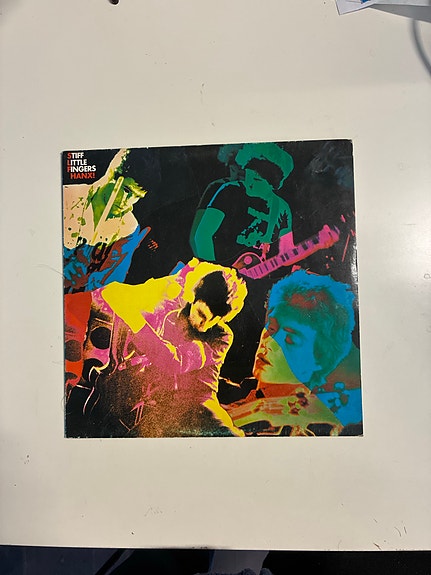 Stiff Little Fingers – Hanx! LP-vinyyli, 1980 EMI/Fame
