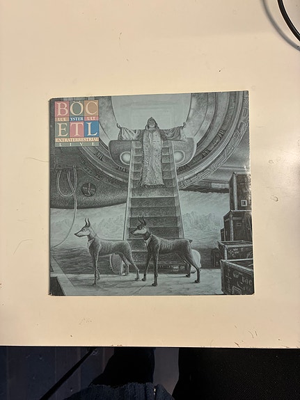 Blue Öyster Cult – Extraterrestrial Live tupla-LP-vinyyli, 1982 CBS
