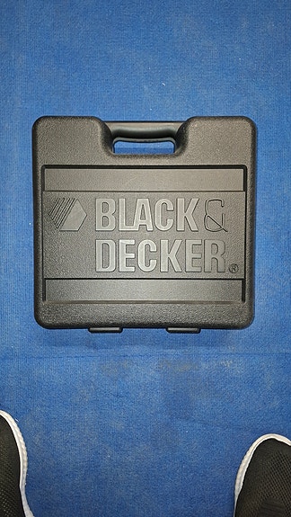 Black & Decker 12V akkuporakone laukulla
