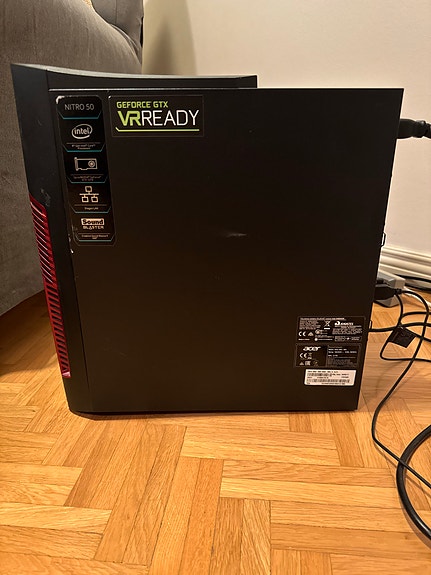 Acer Nitro pöytätietokone GeForce GTX VR Ready