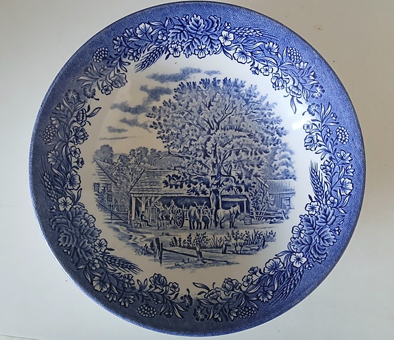 Royal Tudor Ware syvä ruokalautanen