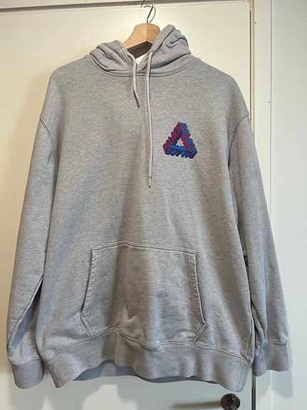 Palace Skateboards huppari XL harmaa miehille