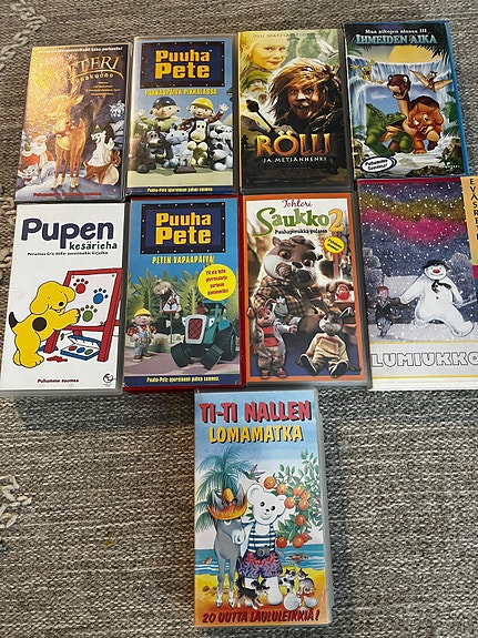 Lasten elokuvat VHS