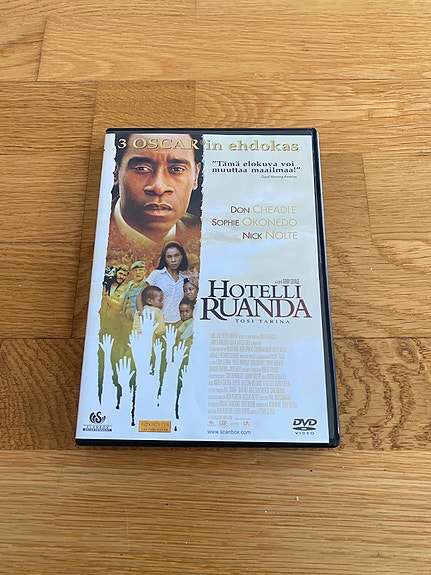 Hotelli Ruanda dvd