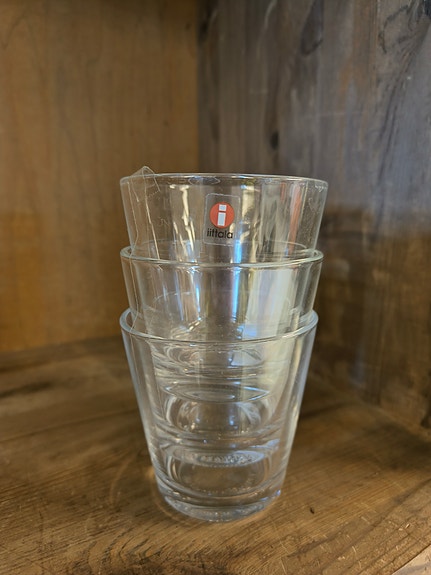 Iittala Kartio juomalasit kirkas 3kpl