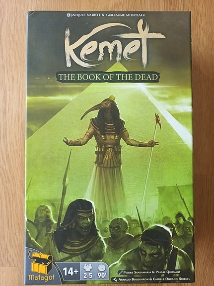 Kemet: Blood and Sand – Book of the Dead Lautapeli/Lisäosa