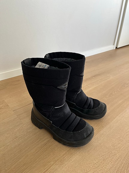 Kuoma lasten talvikengät koko 32 unisex musta