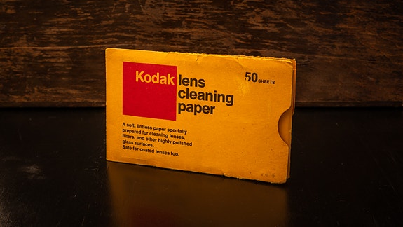 Kodak lens cleaning paper