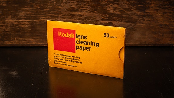 Kodak lens cleaning paper