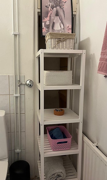 IKEA Valkoinen Kylpyhuone hylly