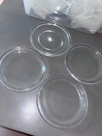 Luna lautaset 4 kpl (Nuutajärvi / Iittala, Kaj Franck)