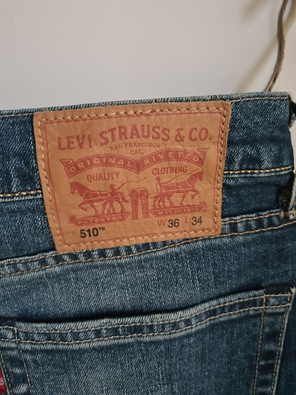 Levi`s 510, koko W36L34, 3 kpl