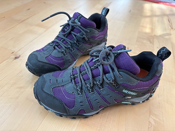 Merrell vaelluskengät koko 36 harmaa–violetti