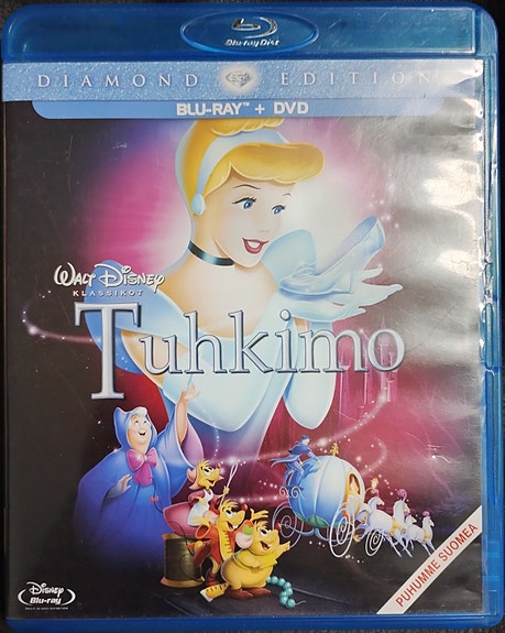 Disney Tuhkimo Blu-ray + DVD