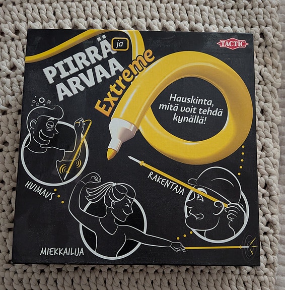 Tactic Piirrä ja Arvaa Extreme -lautapeli
