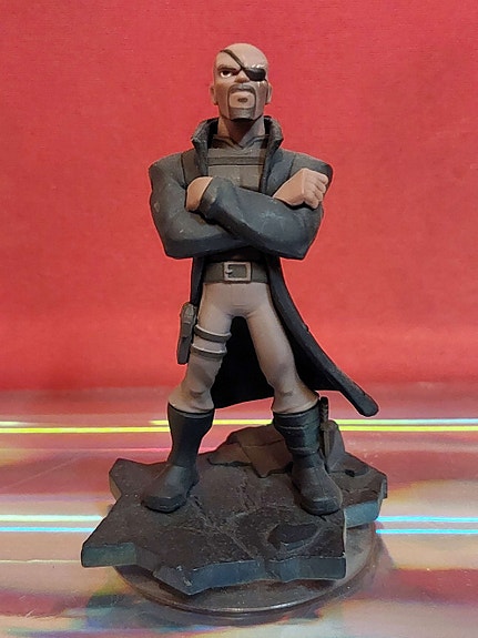Disney Infinity Nick Fury Figuuri - Pelattava Hahmo PS3 / PS4 / Xbox / Wii