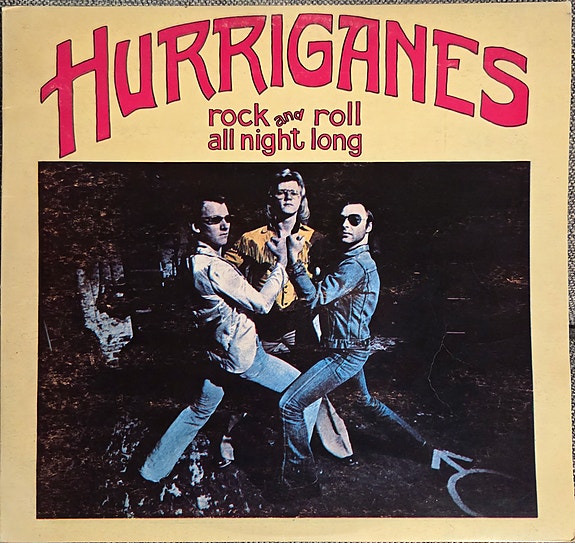 Hurriganes – Rock and Roll All Night Long LP-levy