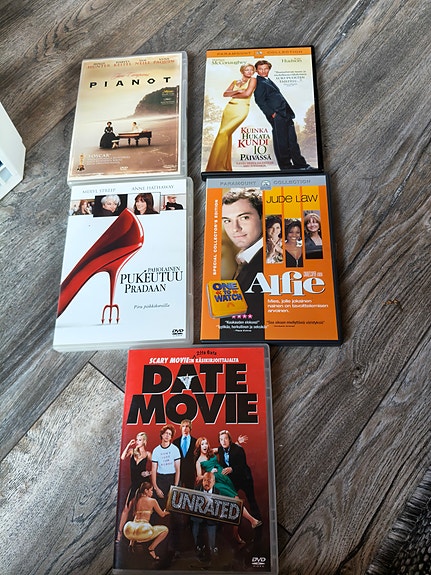 Dvd leffat