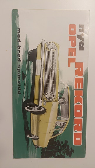 Opel Rekord A esite