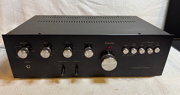 🎵 Sansui AU-2900 Integrated Amplifier – toimiva – vintage hifi