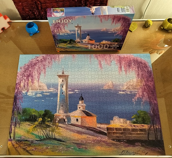 Enjoy majakka 1000 palapeli