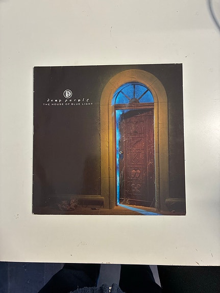Deep Purple "The house of blue light" vinyyli-LP, 1987