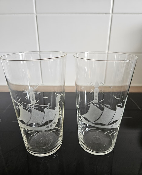 Riihimäen lasin juomalasit