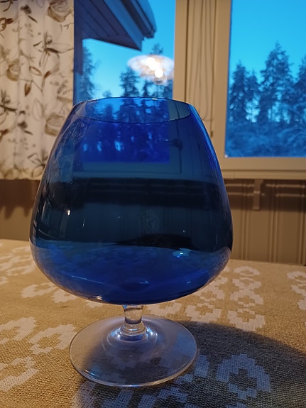 Lasimalja maljakko iso aromilasi