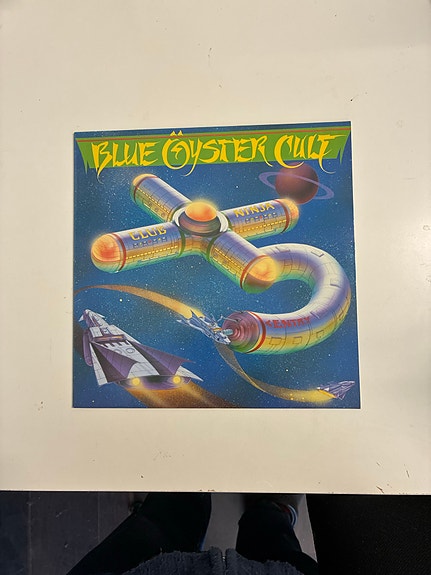 Blue Öyster Cult "Club Ninja" LP-vinyyli, 1986 CBS