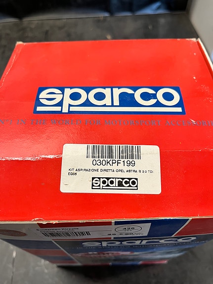 Sparco vapaavirtaussuodatin Opel Astra B 2.0 TDI
