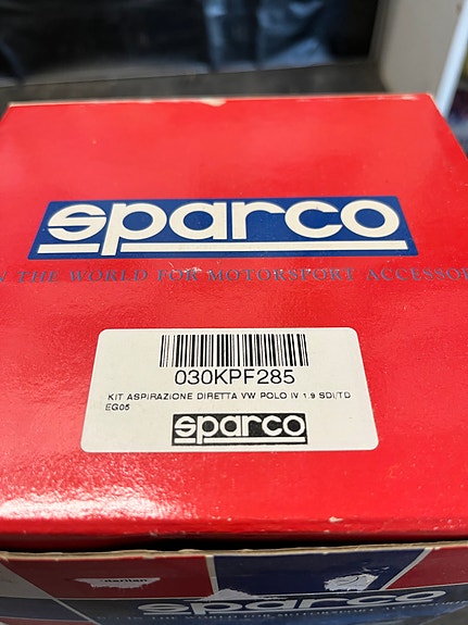 Sparco vapaavirtaussuodatin VW Polo IV 1.9 SDI/TD
