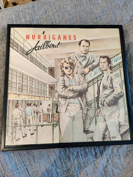 Hurriganes Jailbird LP-levy