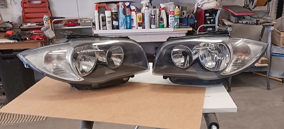 BMW 116 etuvalaisin x2
