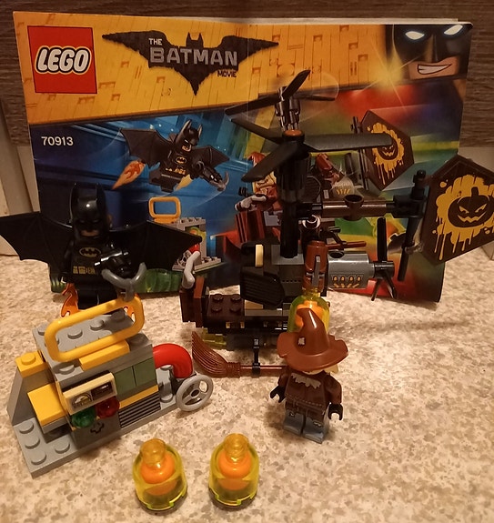 Lego Super Heroes 70913.The Batman Movie.Scarecrow Fearful Face-off