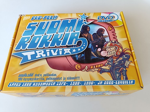 Suomirokkia Trivia DVD-peli