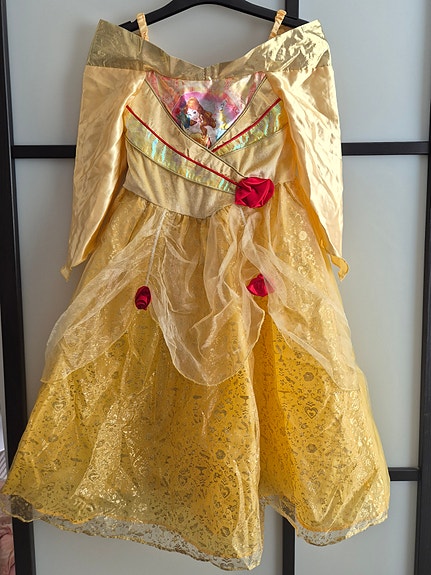 Rubies Disney Princess Belle (Kaunotar) prinsessamekko 116
