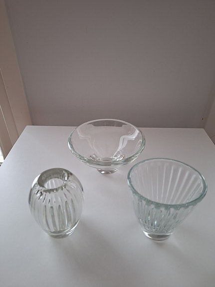 Karhula-Iittala Löytö Maljakko 3 kpl
