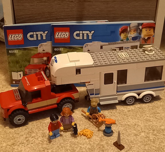 Lego City 60182.Pickup & Caravan