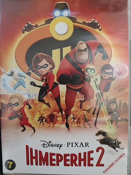 Disney Ihmeperhe 2, lasten elokuva DVD
