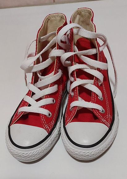 Converse Chuck Taylor lasten tennarit koko 29 punainen unisex