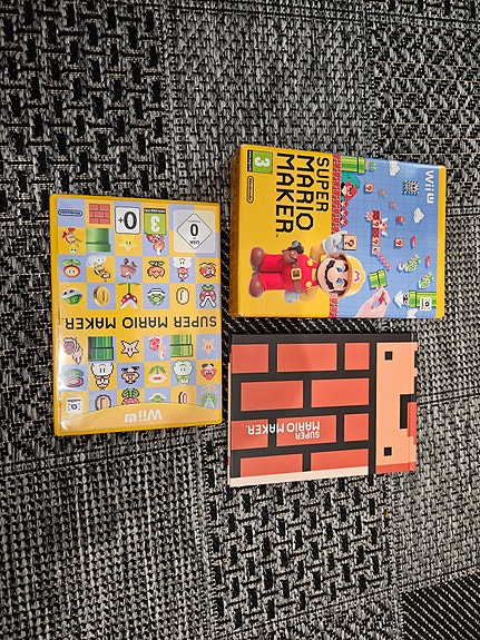 Mario maker wiiU iso laatikko