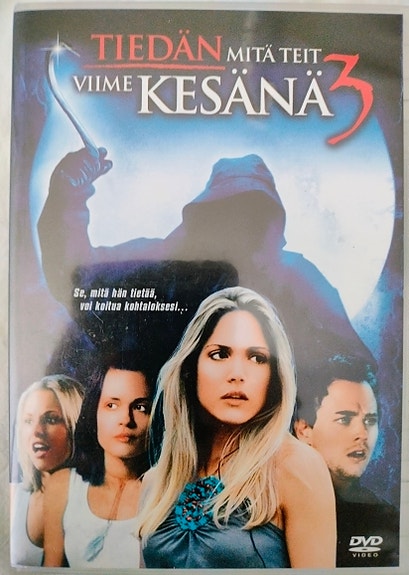 Tiedän mitä teit viime kesänä 3 dvd