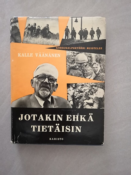 Kalle Väänänen: Jotakin ehkä tietäisin - kirja