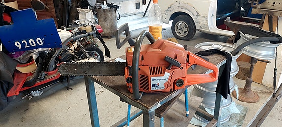 Husqvarna 55 moottorisaha